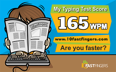 How to become a faster Typist – Blogging